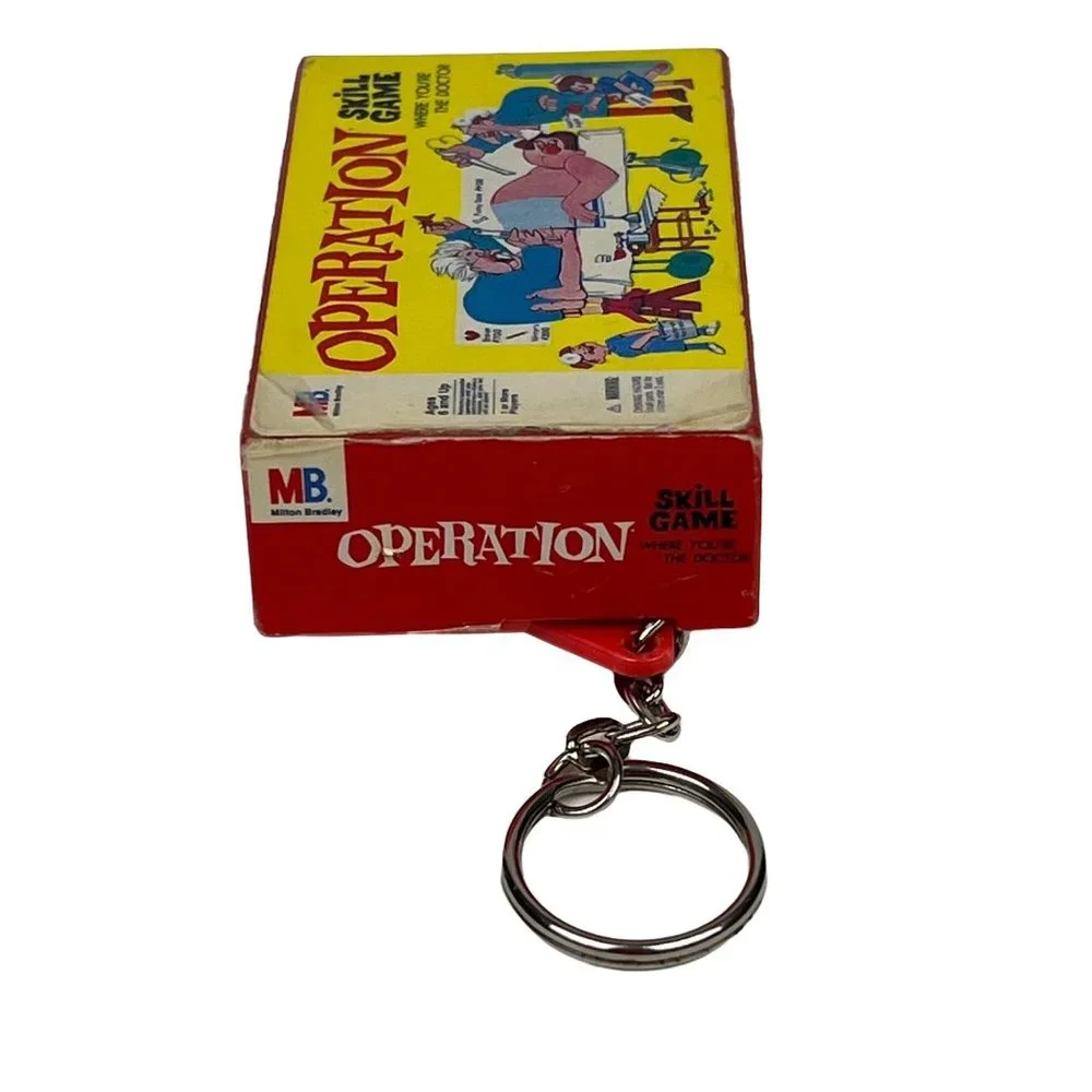 Vintage Hasbro 1998 Electronic Operation Skill Game Keychain